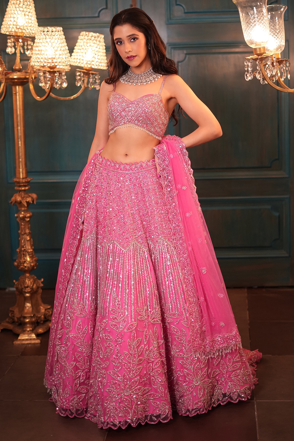 【ULLALA】Mariage Nasi Two Piece Indie Pink Chic Nostalgia Ayla – Nearly Newlywed