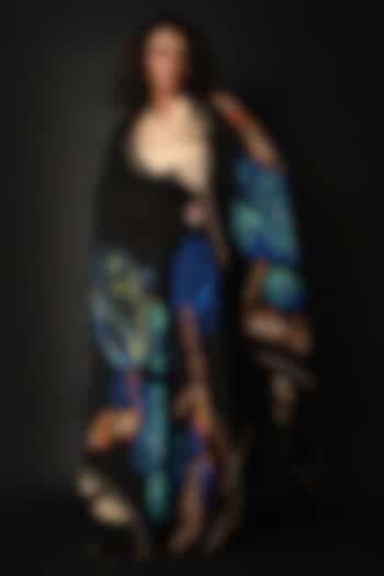 White Satin Georgette Kurta Set by Isadaa by Rotna Dutt at Pernia's Pop Up Shop