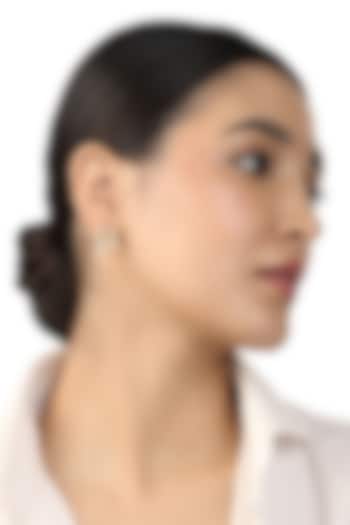 Gold Plated Mirror Star Stud Earrings by Isharya at Pernia's Pop Up Shop