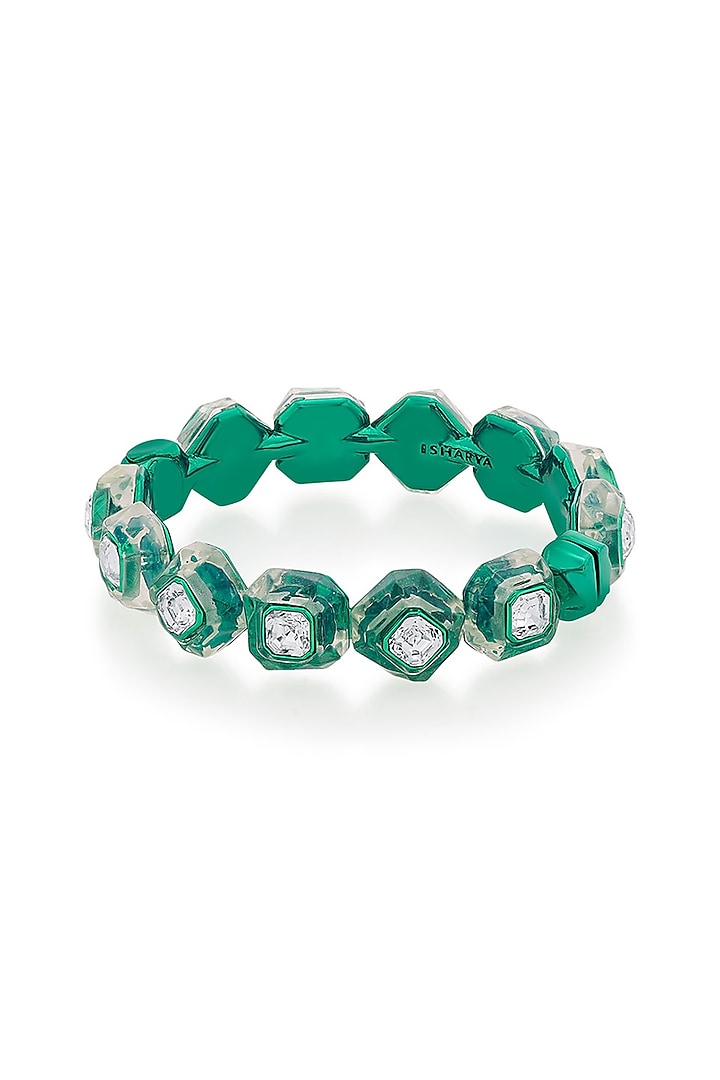 Green Crystal Bangle by Isharya at Pernia's Pop Up Shop