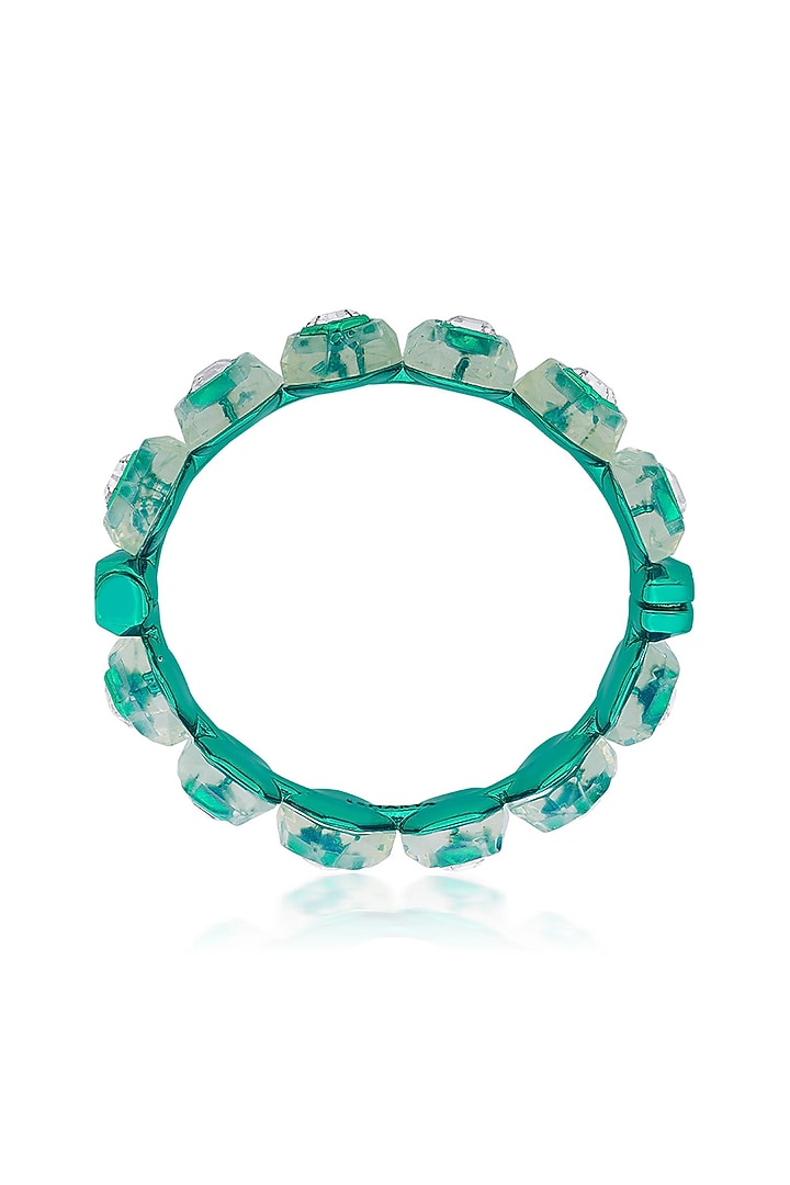 Green Crystal Bangle by Isharya at Pernia's Pop Up Shop