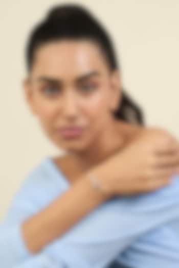 Gold Plated Mirror Tennis Sword Bolo Bracelet by Isharya at Pernia's Pop Up Shop