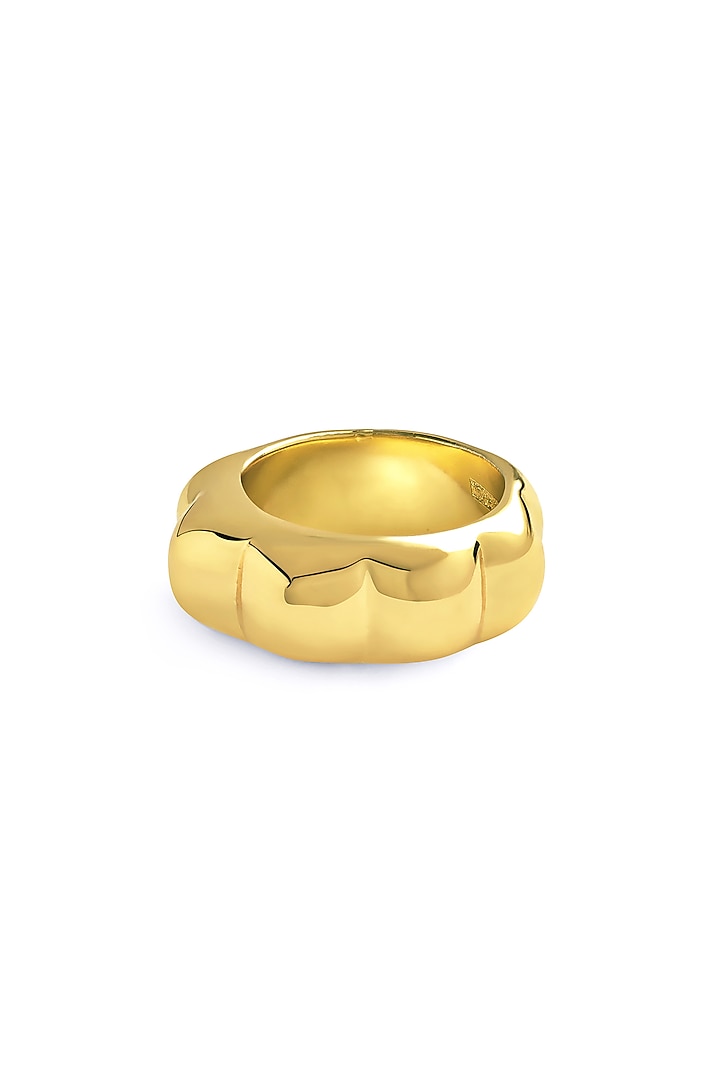 Gold Plated Melon Ring by Isharya at Pernia's Pop Up Shop