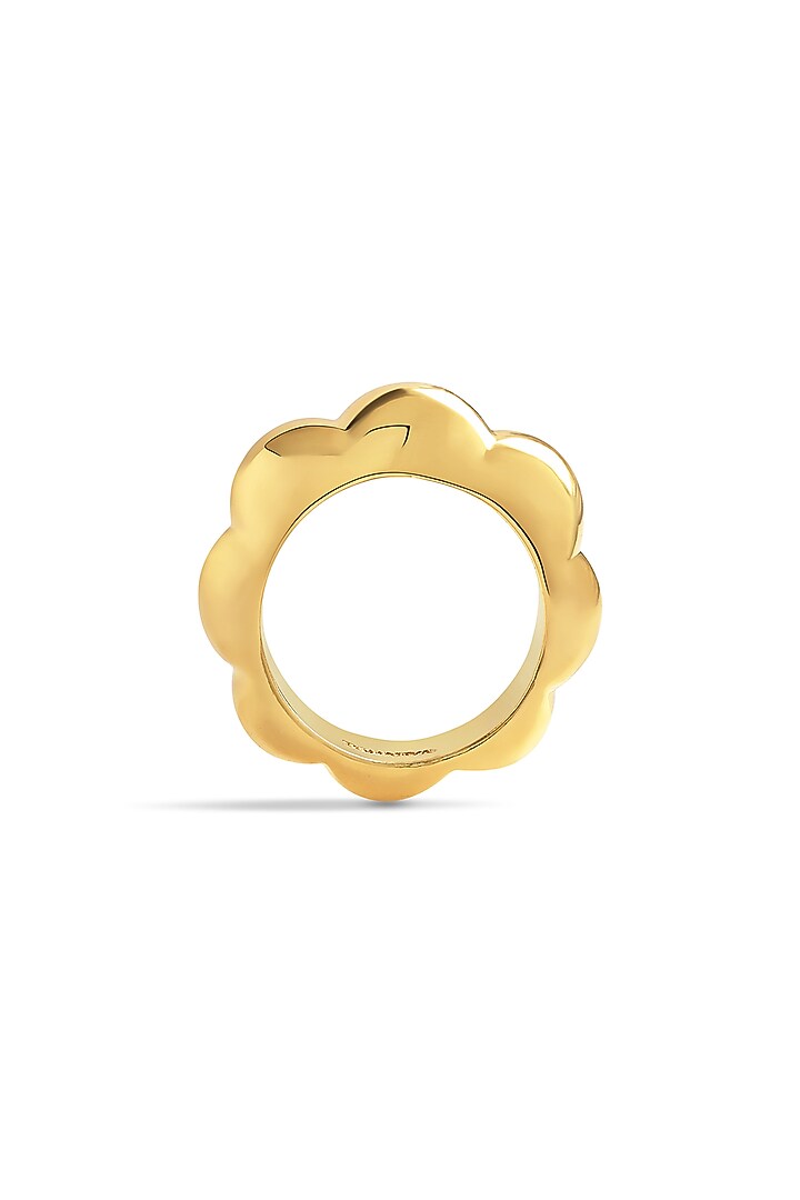 Gold Plated Melon Ring by Isharya at Pernia's Pop Up Shop