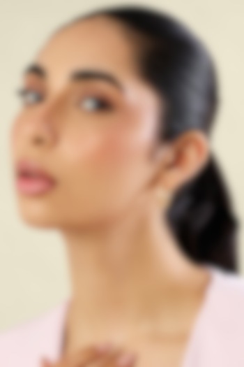 Gold Plated Yellow Crystal Zirconia Hoop Earrings by Isharya at Pernia's Pop Up Shop