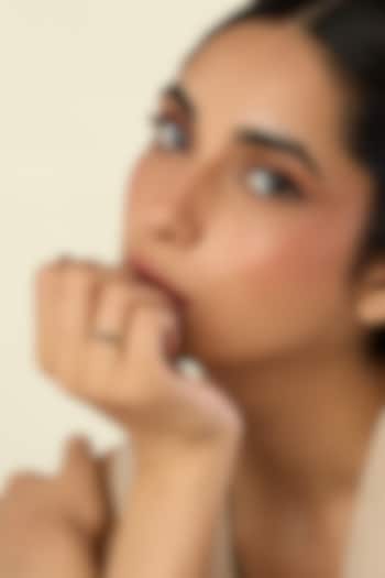 Gold Plated Crystal Zirconia Enameled Ring by Isharya at Pernia's Pop Up Shop
