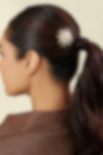 Gold Plated Crystal Zirconia Hair Clip by Isharya at Pernia's Pop Up Shop