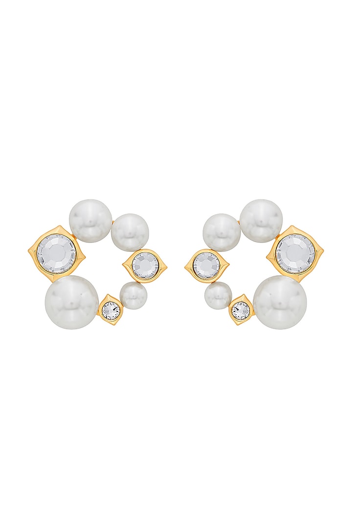 Mirror stud earrings Clearance