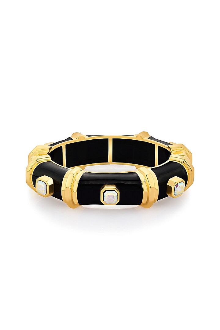 Gold Finish Resin Bangle by Isharya at Pernia's Pop Up Shop
