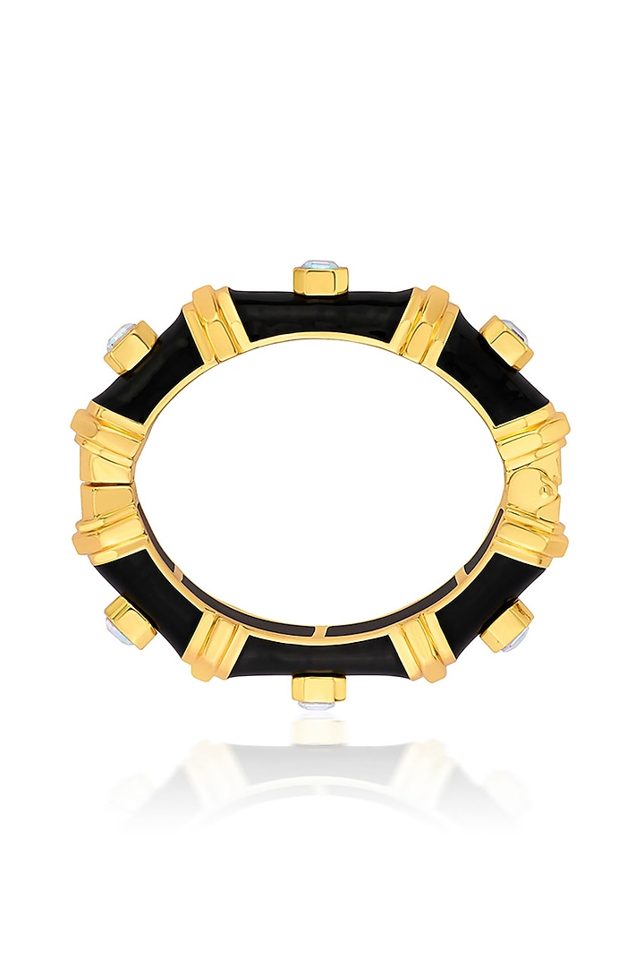 Gold Finish Resin Bangle by Isharya at Pernia's Pop Up Shop