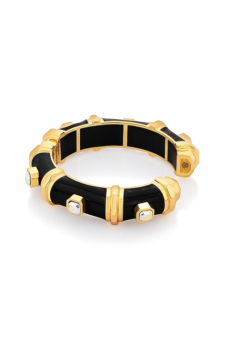 Gold Finish Resin Bangle by Isharya at Pernia's Pop Up Shop
