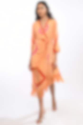 Orange Tie-Dyed Dress by Itara An Another