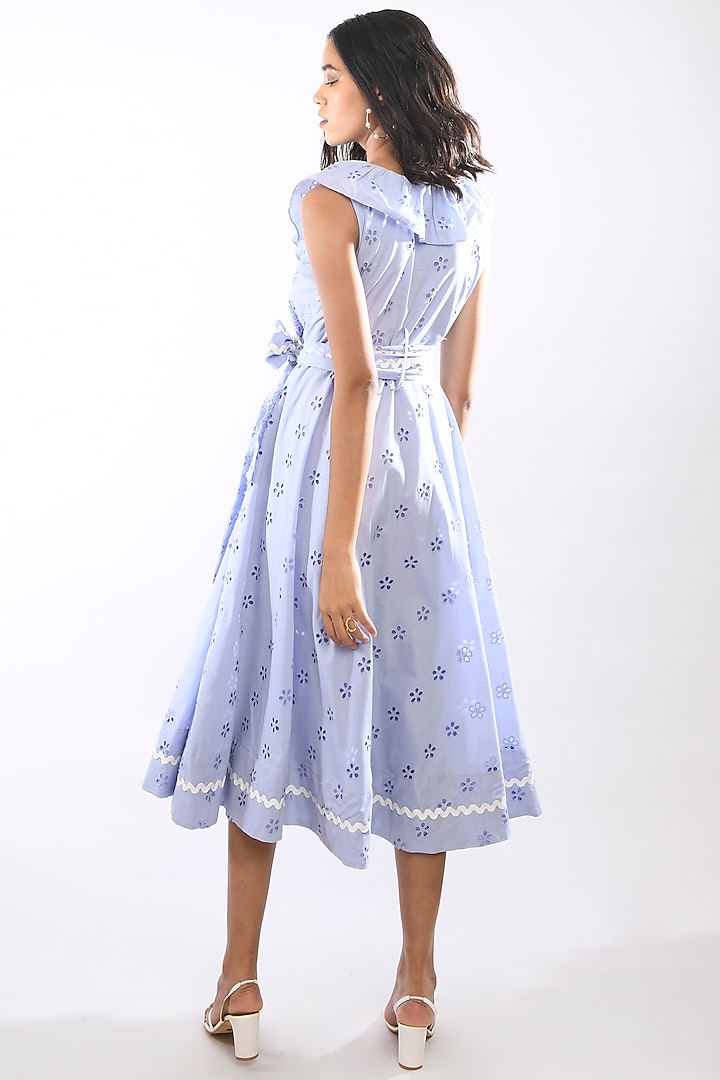 Lilac Cotton Summer Dress by Itara An Another at Pernia's Pop Up Shop