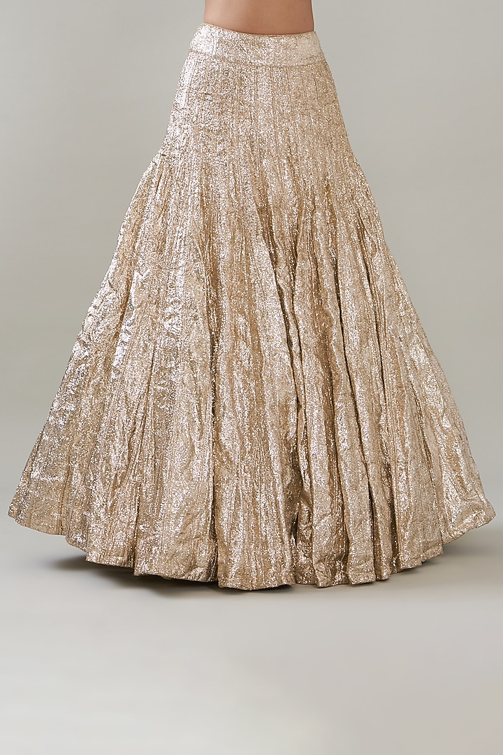 Silver Lampi Bridal Lehenga Set by ITRH at Pernia's Pop Up Shop