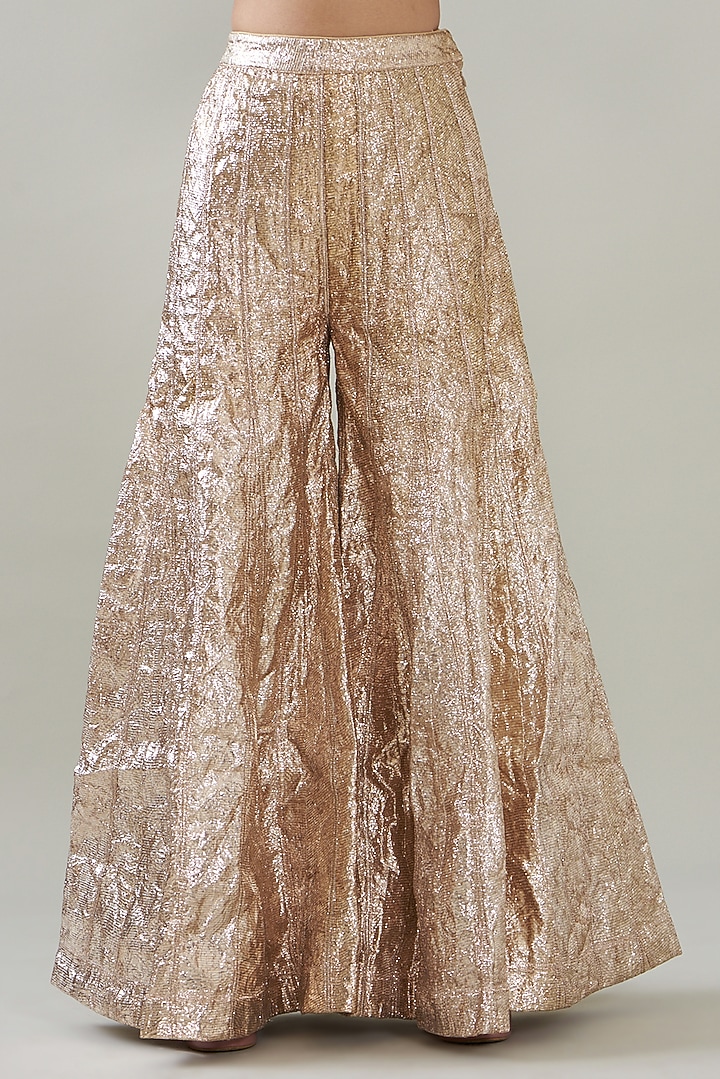 Silver Lampi Bridal Sharara Set by ITRH at Pernia's Pop Up Shop