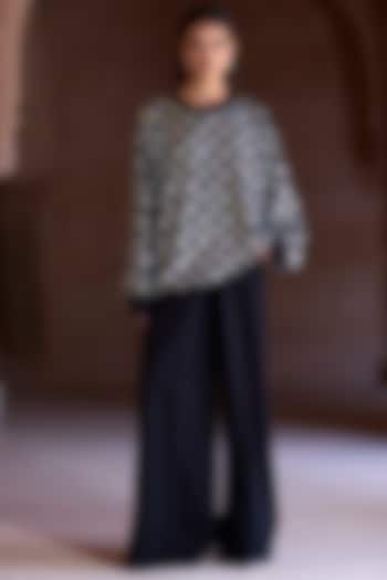 Black & Silver Roma Co-Ord Set by ITRH at Pernia's Pop Up Shop