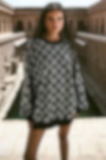 sweatshirt party dress The Maxi Dress and Sweater Is a Winter Fashion Hit for the Holidays
