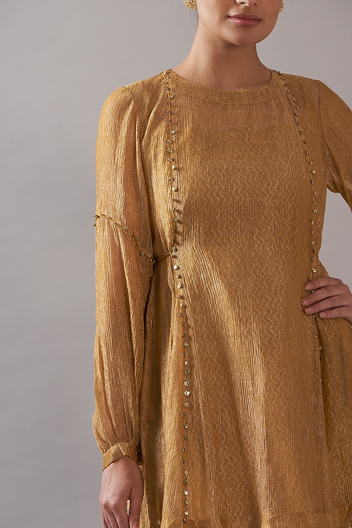 tissue dress design Mustard Tissue Dress Design by ITRH at Pernia's Pop Up Shop 2026