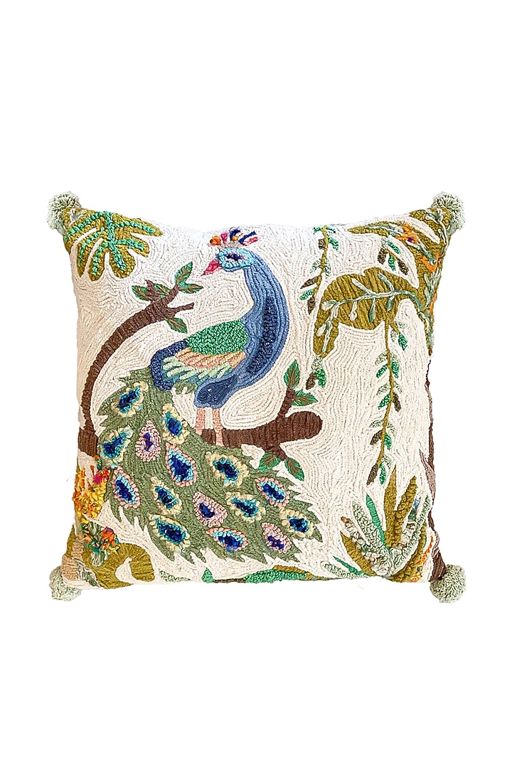 Primal Instincts Multi-Colored Cotton Cushion Cover Set by IZZHAAR at Pernia's Pop Up Shop