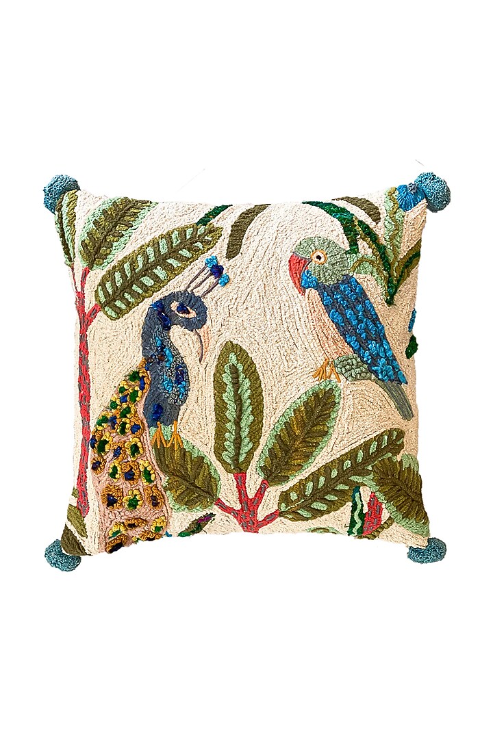 Primal Instincts Multi-Colored Cotton Cushion Cover Set by IZZHAAR at Pernia's Pop Up Shop
