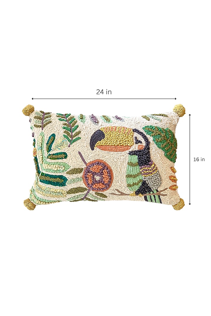 Primal Instincts Multi-Colored Cotton Cushion Cover Set by IZZHAAR at Pernia's Pop Up Shop