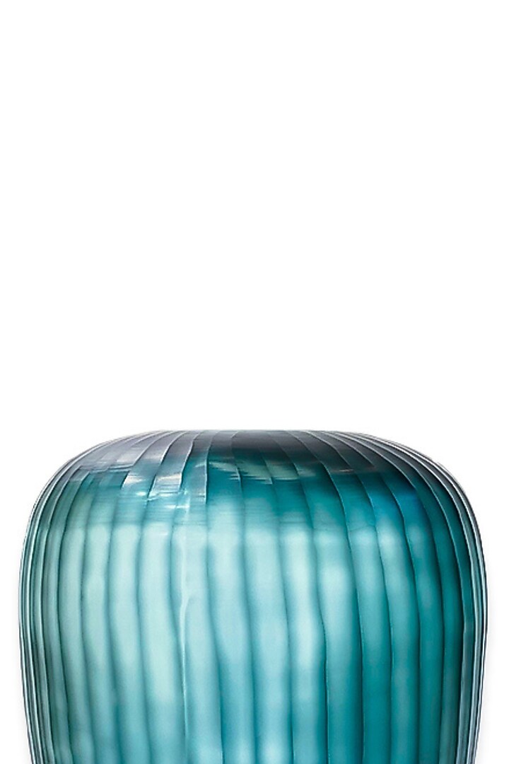 Midnight Snow Glass Vase by IZZHAAR at Pernia's Pop Up Shop