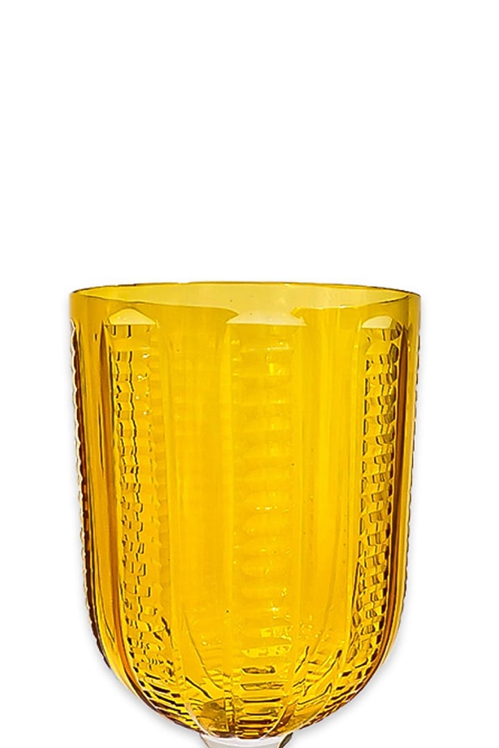 Gold Snow Glass Vase by IZZHAAR at Pernia's Pop Up Shop