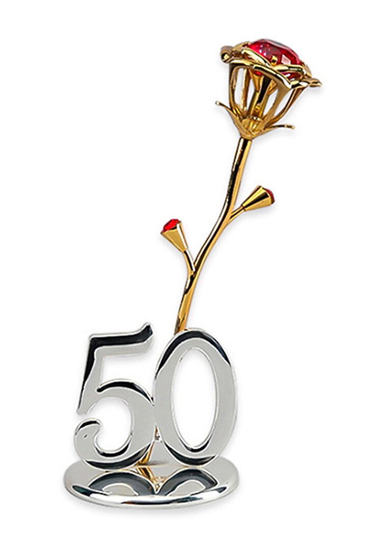 Golden Metal 50th Gold Rose Souvenir by IZZHAAR at Pernia's Pop Up Shop