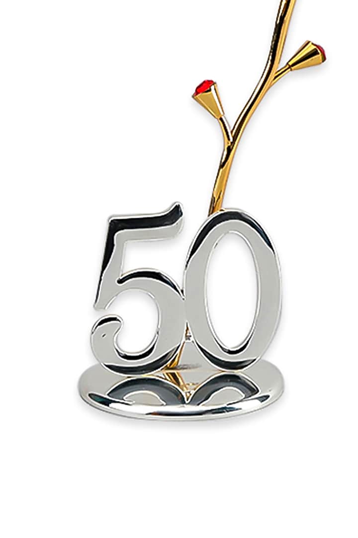 Golden Metal 50th Gold Rose Souvenir by IZZHAAR at Pernia's Pop Up Shop