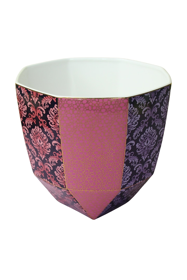 Multi-Colored Fine Bone China Vase by IZZHAAR at Pernia's Pop Up Shop