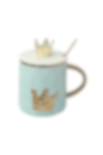 Light Blue Ceramic Mug by IZZHAAR at Pernia's Pop Up Shop