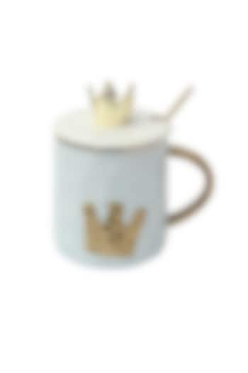 Aqua Blue Ceramic Mug by IZZHAAR at Pernia's Pop Up Shop