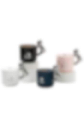 Multi Ceramic Mug (Set of 4) by IZZHAAR at Pernia's Pop Up Shop