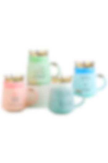 Multi Ceramic Mug (Set of 4) by IZZHAAR at Pernia's Pop Up Shop