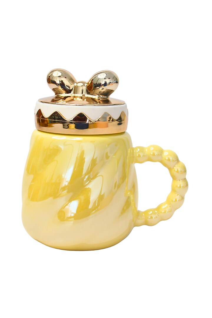 Yellow Ceramic Mug by IZZHAAR at Pernia's Pop Up Shop