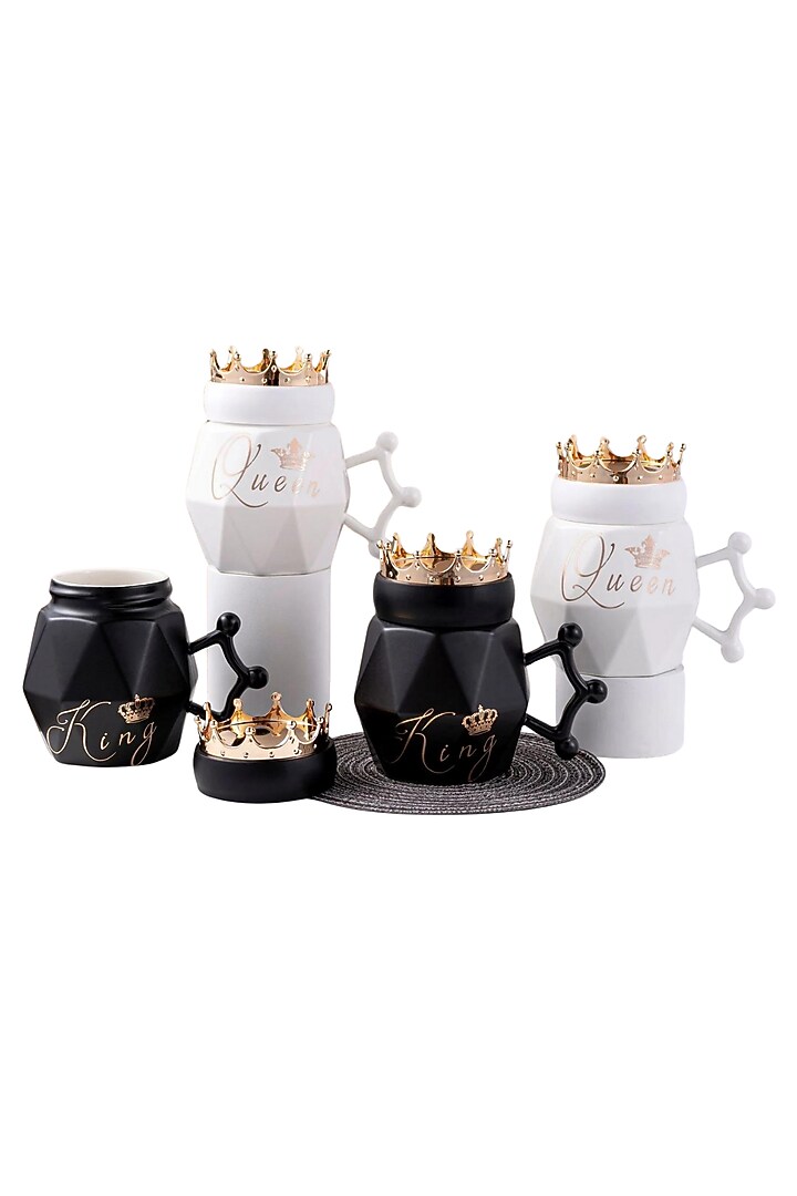 Multi Ceramic Mug ( Set of 2 ) by IZZHAAR at Pernia's Pop Up Shop