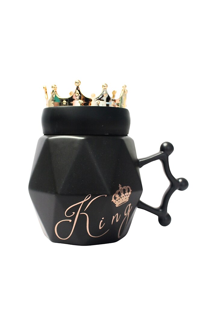 Black Ceramic Mug by IZZHAAR at Pernia's Pop Up Shop