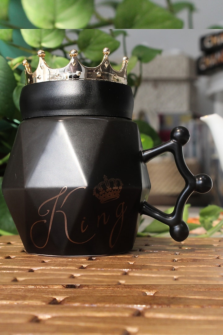 Black Ceramic Mug by IZZHAAR at Pernia's Pop Up Shop