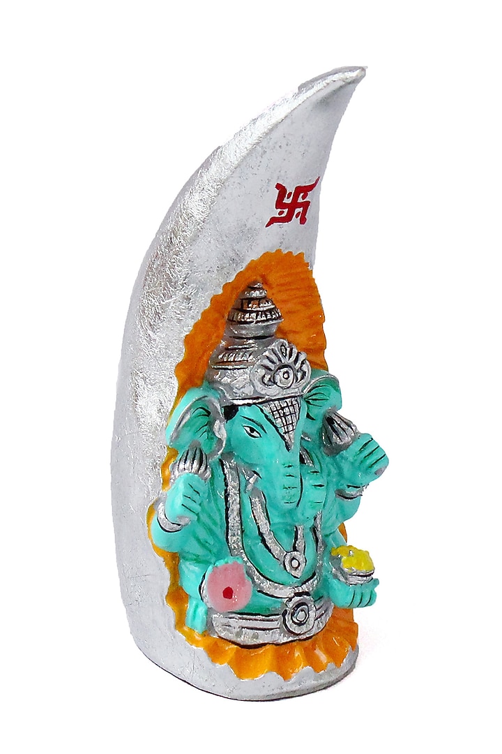 Multi-Colored Resin Ganesha Idol by IZZHAAR at Pernia's Pop Up Shop