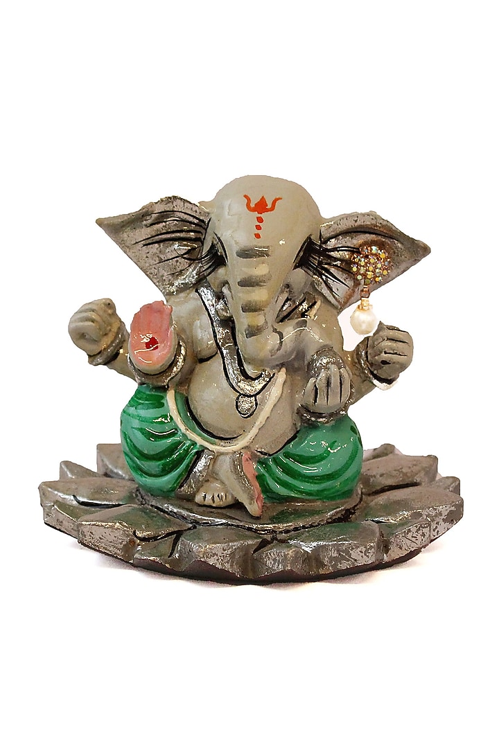 Multi-Colored Resin Ganesha Idol by IZZHAAR at Pernia's Pop Up Shop