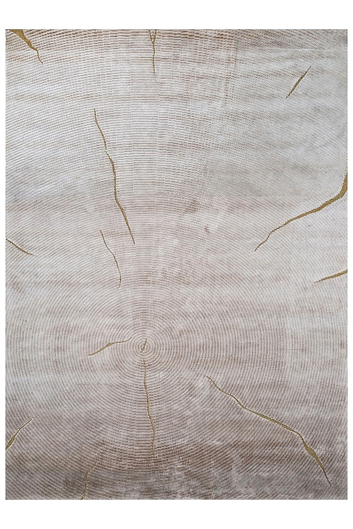 White Sand & Marble Bamboo Silk Area Rug by Jaipur Rugs at Pernia's Pop Up Shop