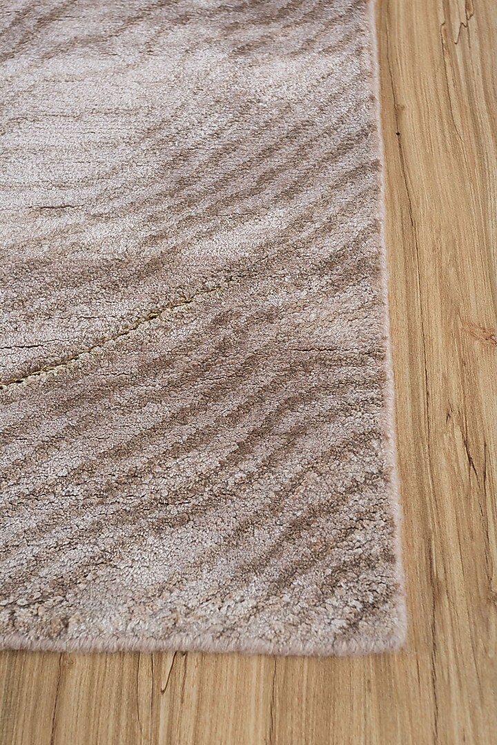 Light Coffee & Natural Beige Bamboo Silk Area Rug by Jaipur Rugs at Pernia's Pop Up Shop