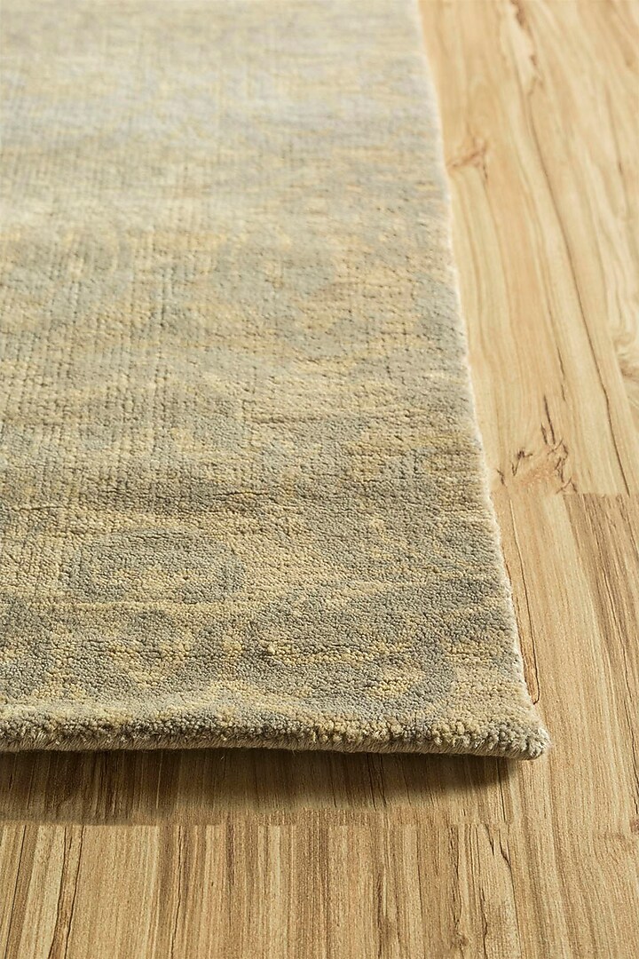 Maize & Silver Grey Wool Area Rug by Jaipur Rugs at Pernia's Pop Up Shop