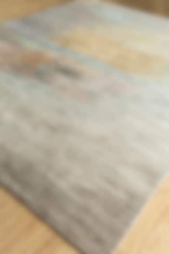 Antique White & Light Sea Mist Handspun Silk Area Rug by Jaipur Rugs at Pernia's Pop Up Shop