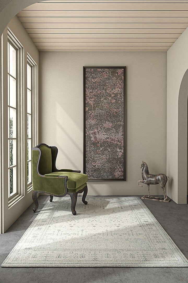 Blue Haze Hand Knotted Wool Rug by Jaipur Rugs at Pernia's Pop Up Shop