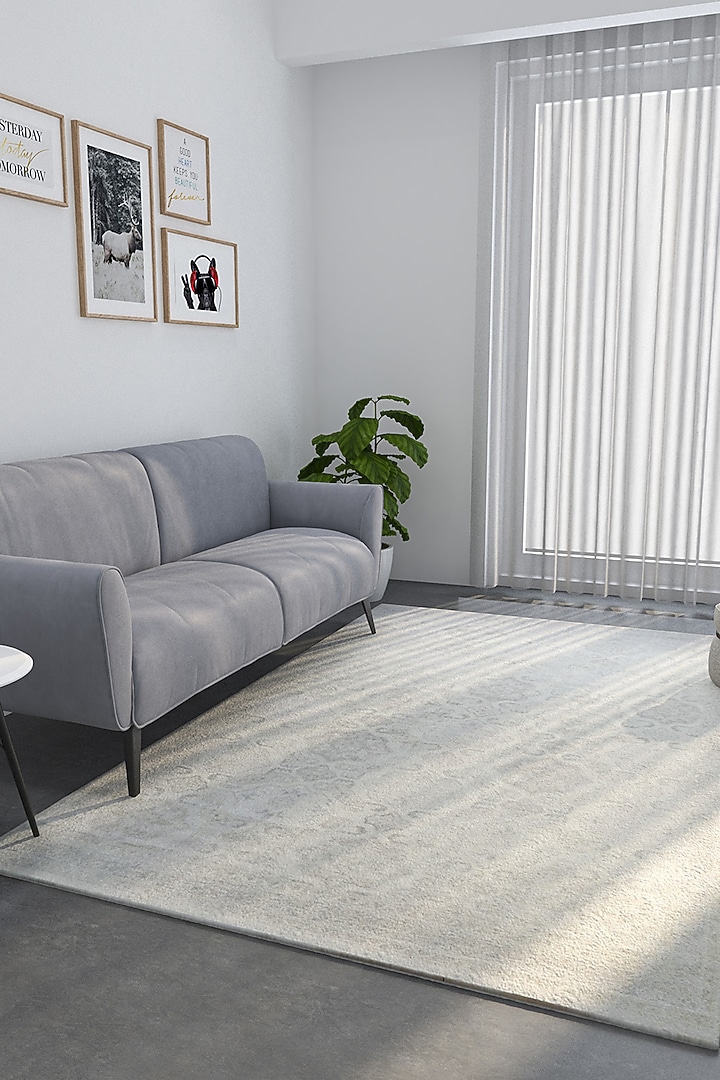 Marble Hand Knotted Wool Rug by Jaipur Rugs at Pernia's Pop Up Shop