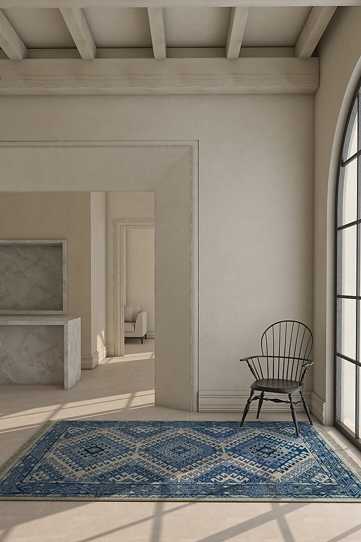 Antique White Hand Knotted Wool Rugs by Jaipur Rugs at Pernia's Pop Up Shop