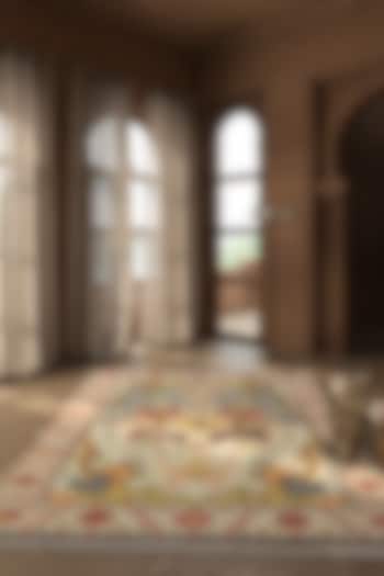 Light Blue Hand Knotted Wool Rugs by Jaipur Rugs at Pernia's Pop Up Shop