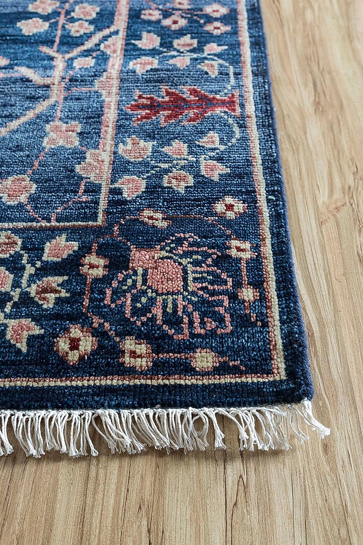 Blue Hand Knotted Wool Rugs by Jaipur Rugs at Pernia's Pop Up Shop
