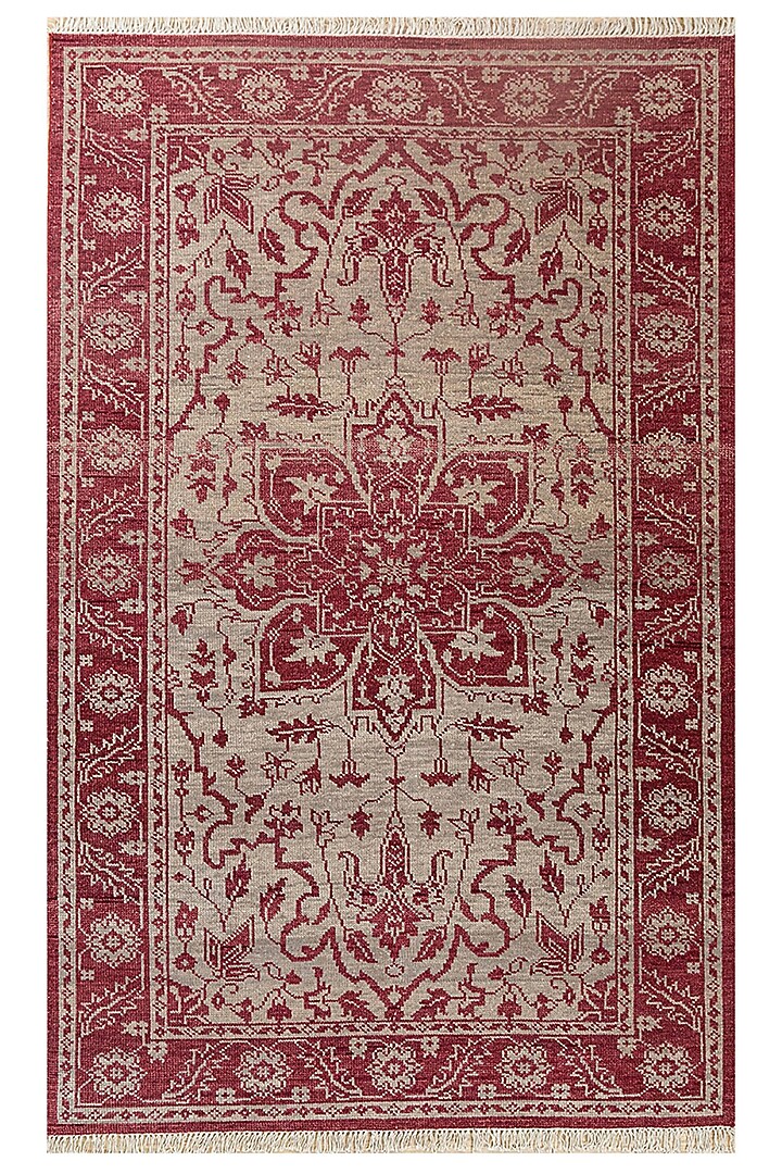Vintage Claret Hand Knotted Wool Rugs by Jaipur Rugs at Pernia's Pop Up Shop